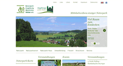 Desktop Screenshot of naturpark-augsburg.de